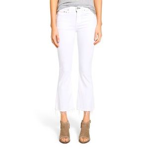 Rag & Bone White 10 inch Crop Flare Size 29